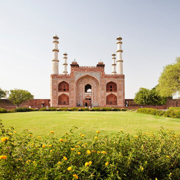 India, Uttar Pradesh, Agra, Sikandra, Akbar's Tomb