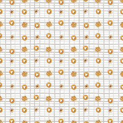 pastry and spicy pattern