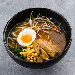 ramen soup with Udon noodles