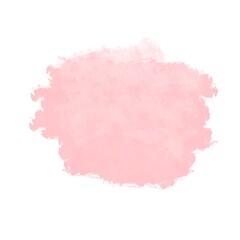 pink watercolor frame