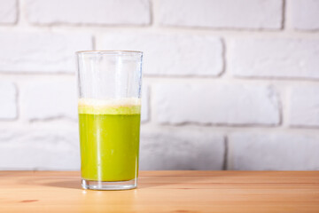 Healthy drink, vegetable juice, studio shot