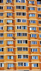 Fototapeta na wymiar apartment building with windows