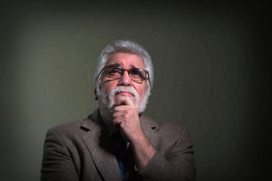 Man in deep thought
