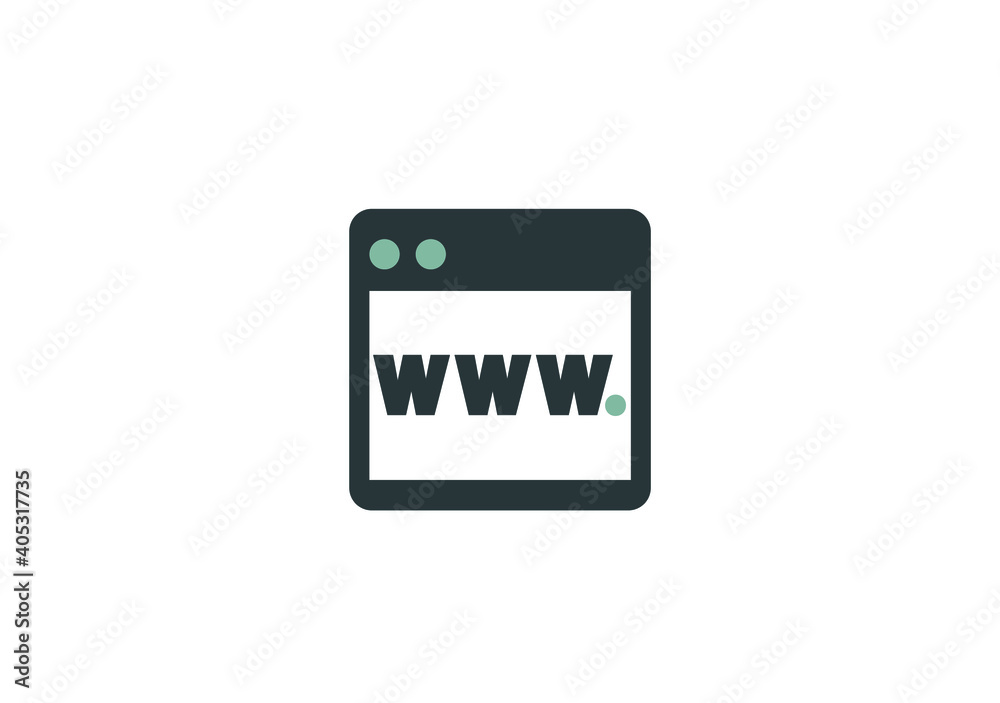 Poster website vector icon. editable stroke. symbol in line art style for design, presentation, website or 