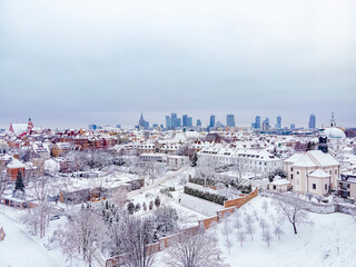 Warszawa © Drone in Warsaw