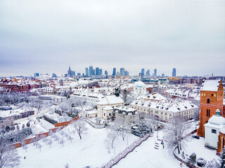Warszawa © Drone in Warsaw