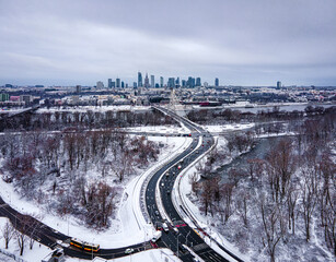 Warszawa © Drone in Warsaw