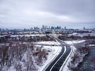 Warszawa © Drone in Warsaw
