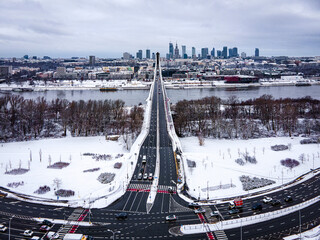Warszawa © Drone in Warsaw