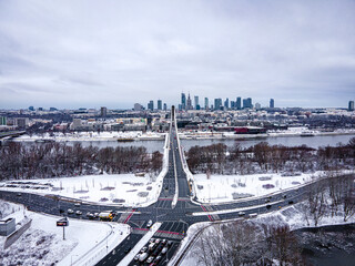 Warszawa © Drone in Warsaw