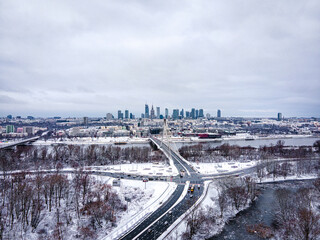 Warszawa © Drone in Warsaw