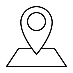 map marker icon vector
