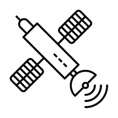 radio satellite icon vector