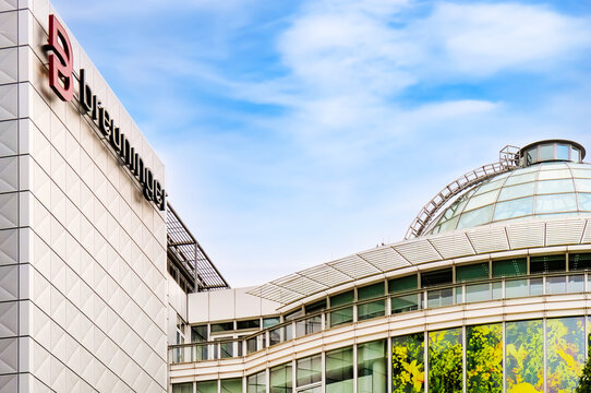 Stuttgart, Germany, 10.18.2020- Breuninger department store in Stuttgart, Germany. Breuninger is a department store chain from Stuttgart, Germany.