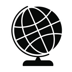 globe icon vector