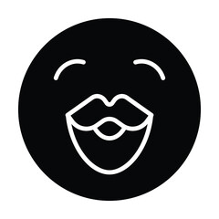 sad, happy, moody, surprised, angry, smile emoticon smiley icon vector