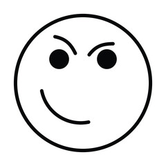sad, happy, moody, surprised, angry, smile emoticon smiley icon vector