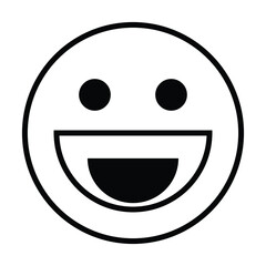 sad, happy, moody, surprised, angry, smile emoticon smiley icon vector