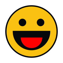 sad, happy, moody, surprised, angry, smile emoticon smiley icon vector