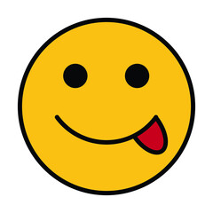 Fototapeta premium sad, happy, moody, surprised, angry, smile emoticon smiley icon vector
