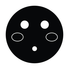 sad, happy, moody, surprised, angry, smile emoticon smiley icon vector