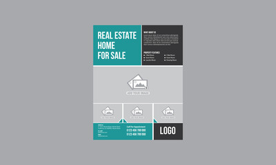 Real Estate Flyer Template Fully Editable Design Very unique 
