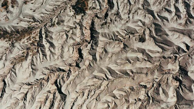 Aerial view of Bromo crater an active volcano,Tengger Semeru National Park in East Java, Indonesia