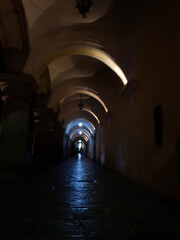 Obraz premium light at the end of tunnel
