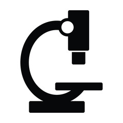 microscope icon vector