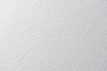 Ingrain wallpaper in white used in a German apartment on a wall. Blank white texture indoors mit a...