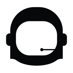 astronaut icon vector