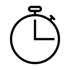 stopwatch icon vector