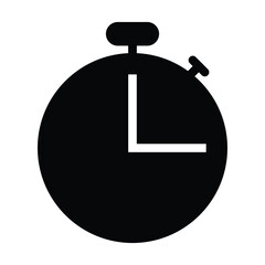 stopwatch icon vector
