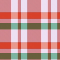 Colourful Plaid textured Seamless Pattern