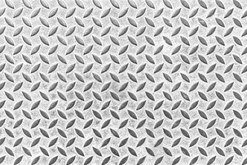 Diamond steel plate pattern and seamless background