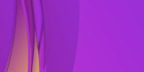 
Dark purple orange and yellow speed stripes abstract banner design. Geometric tech vector background 