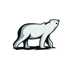 Fototapeta na wymiar polar bear icon