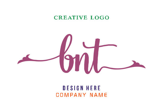 BNT lettering logo is simple, easy to understand and authoritative