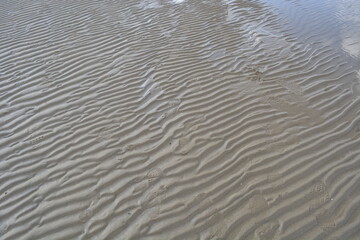 sand and water