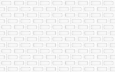 3d rendering. modern seamless white brick block masonry surface wall texture design background.