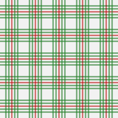 Tartan Vector Patterns, Christmas Color, Red And Green