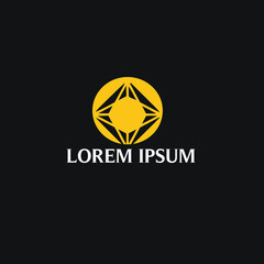 Logo template jewelry, diamond, golden, jewellery fashion, luxury, stylish, crystal, brand, branding, company, corporate, identity, logotype. Clean, modern and elegant style design