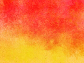 watercolor grunge background (red orange)