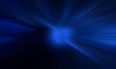 Abstract sunburst coloured in blue	