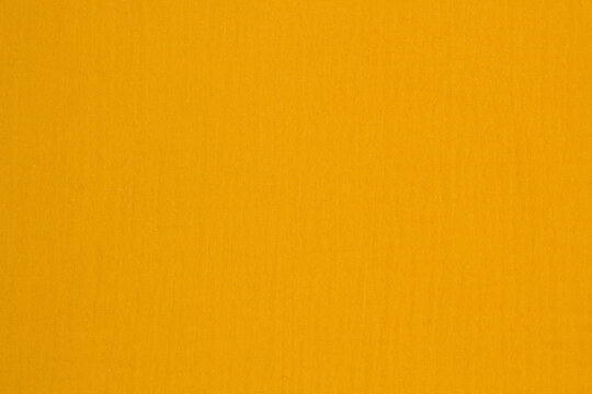 Fabric cotton fold, top view. Yellow textile crash effect (only on adobe stock)