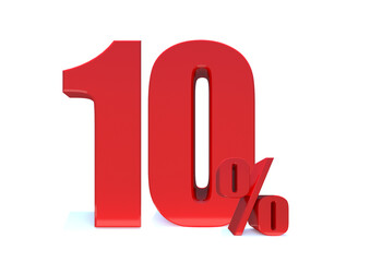 10 Percent off 3d Sign on White Background, Special Offer 10% Discount Tag, Sale Up to 10 Percent Off,big offer, Sale, Special Offer Label, Sticker, Tag, Banner, Advertising, offer Icon