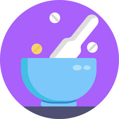 Education, school, science and knowledge icon, illustration in flat style – stock vector