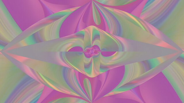 Abstract Pink Iridescent Background.