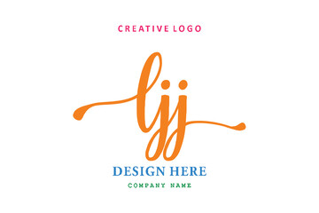 LJJ lettering logo is simple, easy to understand and authoritative