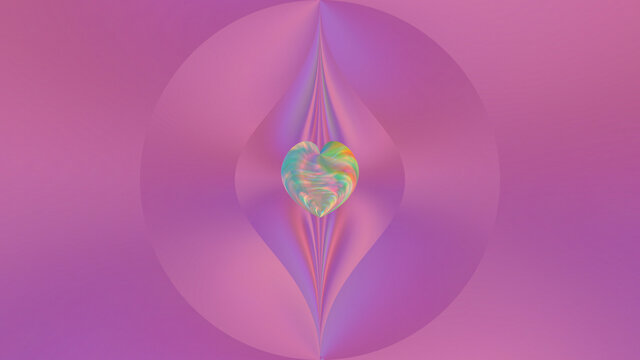 Abstract Pink Romantic Valentine's Day Background